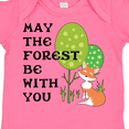 thumbnail image 4 of Inktastic May the Forest Be with You Cute Fox and Trees Boys or Girls Baby Bodysuit, 4 of 5