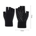 thumbnail image 3 of lionlar Demi-Doigt Chaud Demi-Sans Doigt Tricoté Homme Noir, 3 of 8