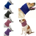 thumbnail image 5 of Dog Ear Protection Wrap – Calming & Noise-Reducing Ear Cover for Dogs, Soft Stretch Fabric Headwrap for Grooming, Anxiety Relief, Bathing & Recovery, 5 of 10