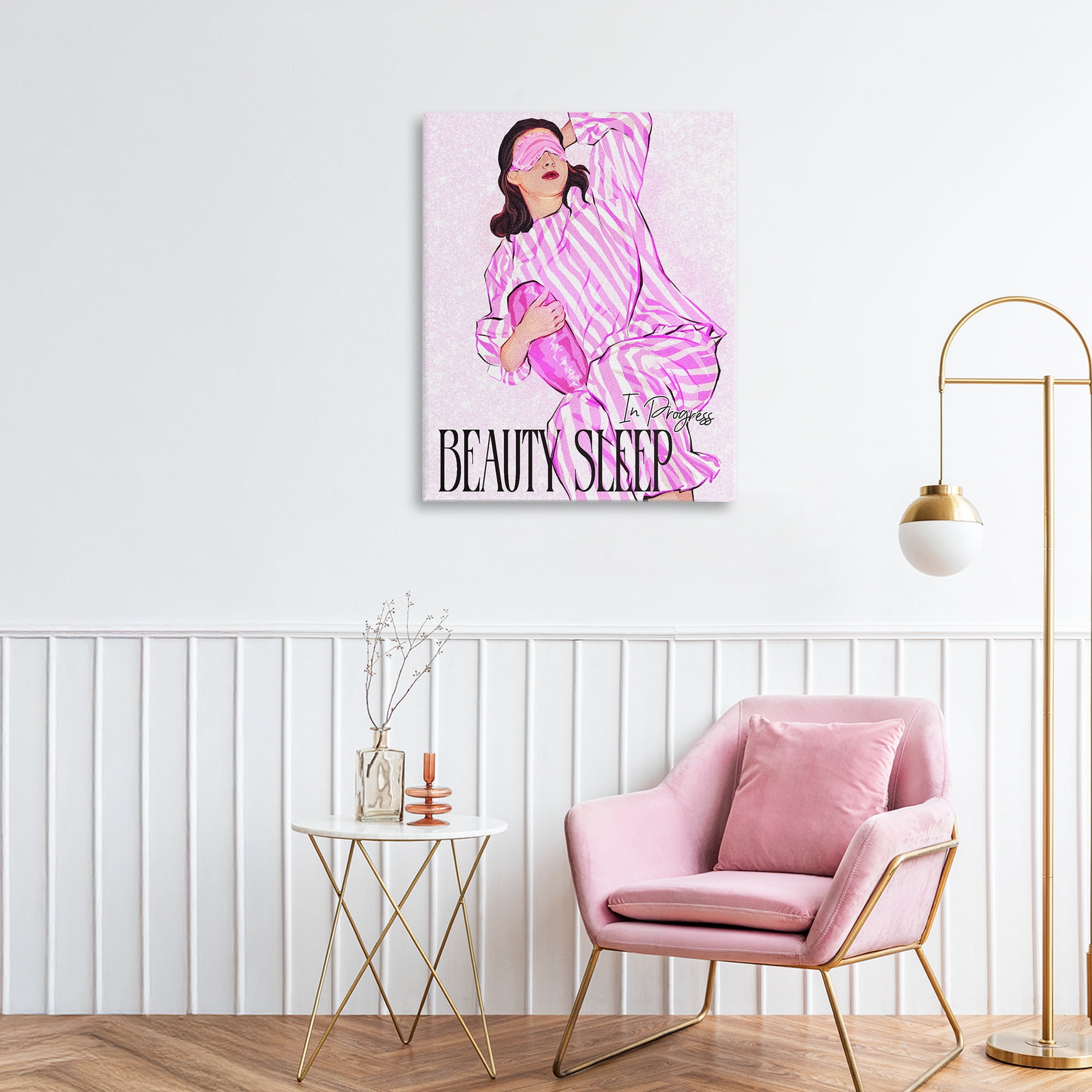 Stupell Industries Beauty Sleep In Progress Canvas Wall Art, design by Ziwei Li