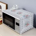 thumbnail image 1 of Housse de Protection pour Four à Micro-Ondes Blanc, Housse de Protection en Dentelle pour Four à Micro-Ondes, 1 of 4