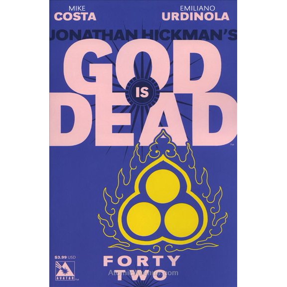 God Is Dead #42 VF ; Avatar Comic Book