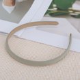 thumbnail image 3 of Unique Bargains 1 Pc Headband Fashion Narrow Hair Accessories Bean Paste Green, 3 of 5