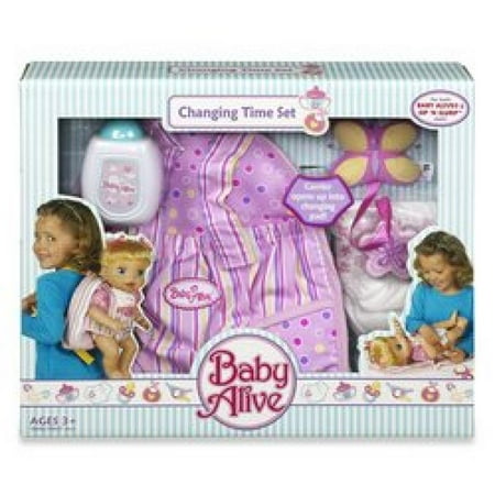 Hasbro Child Baby Alive Changing Time Set