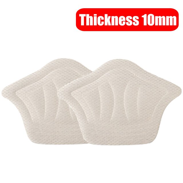 Plantillas de parche para zapatos deportivos, almohadilla para el talón, tamaño ajustable, antidesgaste, almohadilla para los pies, plantilla de inserción, Protector de talón, pegatina trasera, 10 uni