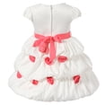 thumbnail image 2 of Richie House Girls' Layered Princess Dress RH1301, 2 of 7