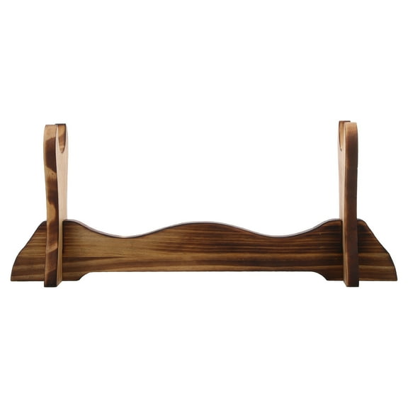 Amosfun Wooden Countertop Display Stand Rack Holder for Desktop - Wood Organizer 1 Set