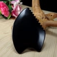 thumbnail image 4 of Herramienta de masaje Gua Sha para mujeres, herramienta de piedra facial Gua Sha, tablero Guasha Bianstone negro, masajeador facial y corporal para terapia de acupuntura tradicional, 4 of 5