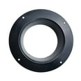 thumbnail image 4 of 75-200Mm Wall Flange Connector For Ventilation Pipe Air Ducting Connection Abs Black Wall Connector Home Supplies, 4 of 7