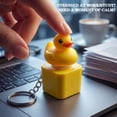 thumbnail image 3 of LED Glowing Fidget Clicker Toy, Mechanical Switch Stress Relief Keychain for Kids & Adults, Cute Animal Duck/Frog/Lizard Decompression Toy, Type-C Rechargeable, Pocket-Sized Gift, 3 of 8