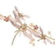 thumbnail image 2 of KAKOWELY Diadema de libélula, diadema decorativa, tocado de novia, diadema de boda para niñas, 2 of 5