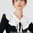 thumbnail image 7 of LoudSung Fake Collar Shawl Detachable Blouse False Collar Cape Collar Wrap Multiple Styles Top Elegant for Women Girls, 7 of 7