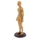 thumbnail image 3 of Modelo de puntos de acupuntura y meridianos del cuerpo humano, pequeño modelo de bronce de mujer y hombre., 3 of 8