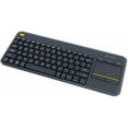 thumbnail image 2 of Teclado Inalambrico LOGITECH K400 Plus Touch Smar TV Negro 920-007123 negro 1 Logitech Logitech 920-007123, 2 of 4