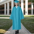 thumbnail image 1 of 50 % de Rabais! Robes d'Été pour Femmes 2024, Robe à Manches Longues pour Femmes Couleur Unie Col Rond Robe Bleu Ciel 3TG, 1 of 1