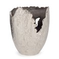 thumbnail image 1 of Gild Design House Vase en Métal de Schiste Petit Nickel, 1 of 3