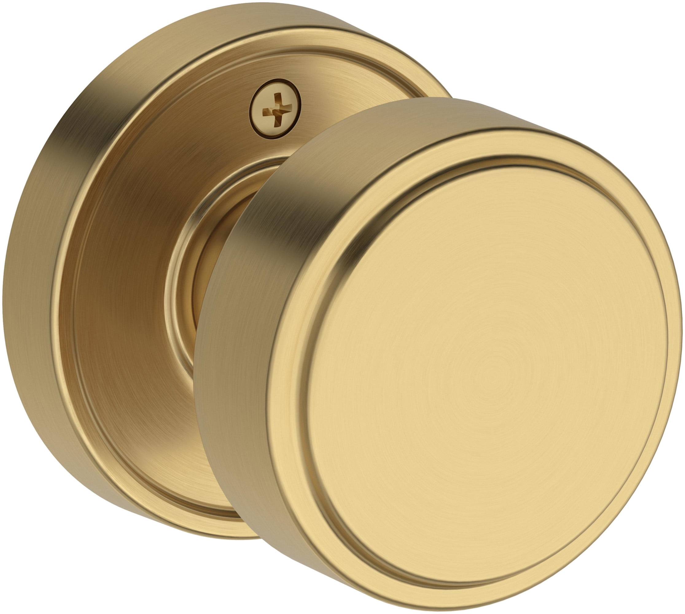 Baldwin PSVASRRR003 Vashon Passage Door Knob Set - Brass