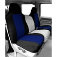 thumbnail image 2 of CalTrend Front NeoSupreme Seat Covers for 1987-1995 Jeep Wrangler - JP129-04NN Blue Insert with Black Trim, 2 of 3