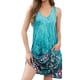 thumbnail image 1 of V Neck Sleeveless Sundresses Flower M, 1 of 4