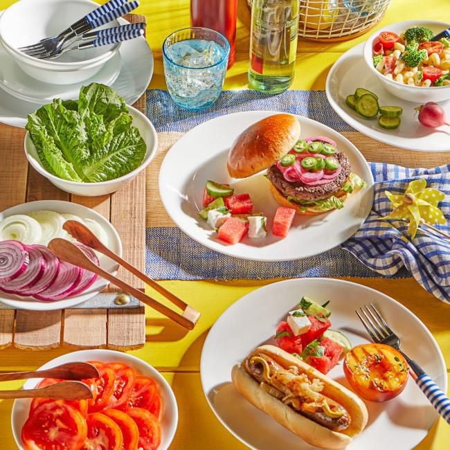 Ensemble de service de table de 12 pièces de CorelleMD ensemble de vaisselle