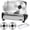 200W Meat Slicer / Dual 7.5" Blades & Tray, variant on OSTBA Meat Slicer with Quiet DC Motor, 200W Electric Food Slicer, 2 Removable 7.5'' Stainless Steel Blades and Stainless Steel Tray, 0–15mm Adjustable Thickness, Child Lock Protection