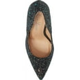 thumbnail image 2 of Lauren Lorraine Susan Black Multi Sparkling Glitter Pointy Toe Stiletto Pumps (Black, 10), 2 of 7