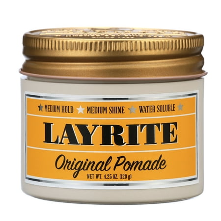 Layrite Original Hair Pomade for Men, 4.25 Oz (Best Men's Pomade For Fine Hair)