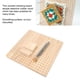 thumbnail image 4 of Tablero De Bloqueo De Madera, Pulido Alisado, 324 Agujeros, 9,3 Pulgadas De Largo, Duradero, Inodoro, Tablero De Tejer De Madera Multiusos Con Alfileres, Agujas Para Proyectos De, 4 of 7