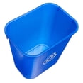 thumbnail image 4 of Rectangular Commercial Office Recycling Wastebasket with Recycle Logo, Easy to Clean, 7 Gallon, Blue, Pack of 2, 4 of 5
