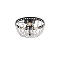 thumbnail image 3 of Kylie 14 inch flush mount in black, 3 of 8
