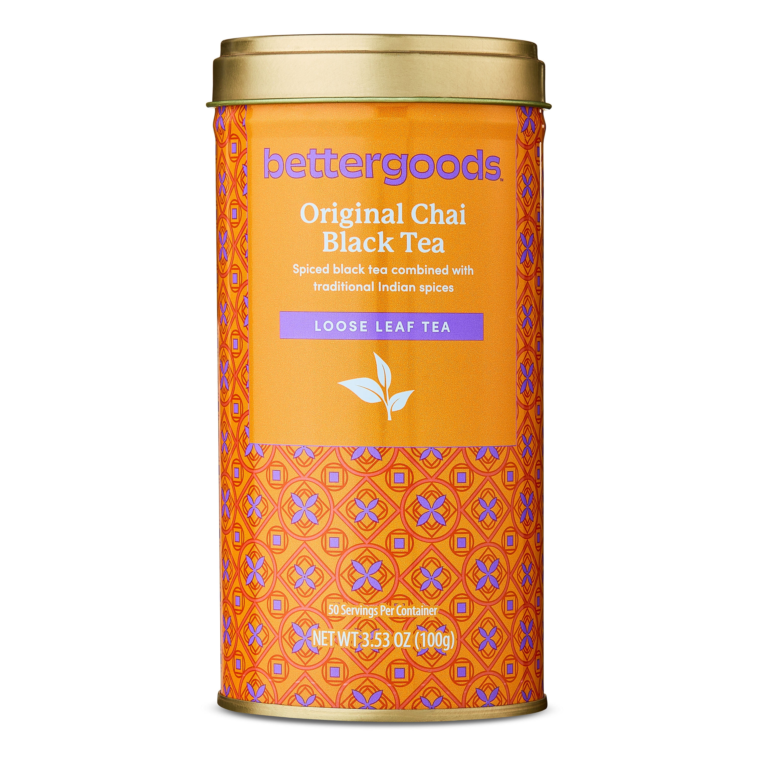 (6 pack) bettergoods Original Chai Loose Leaf Black Tea, 3.53 oz
