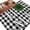 Black, variant on Black White Checkered Area Rugs 5'x7', Washable Small Throw Rugs for Laundry Room Playroom, Farmhouse Buffalo Plaid Botanical Indoor Outdoor Rug Non-Slip Low Pile Carpet Runner Reversible Floor Mats