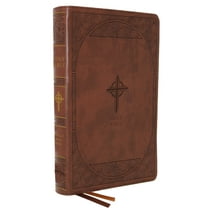 Nabre, New American Bible, Revised Edition, Catholic Bible, Large Print Edition, Leathersoft, Brown, Comfort Print: Holy, (Hardcover)