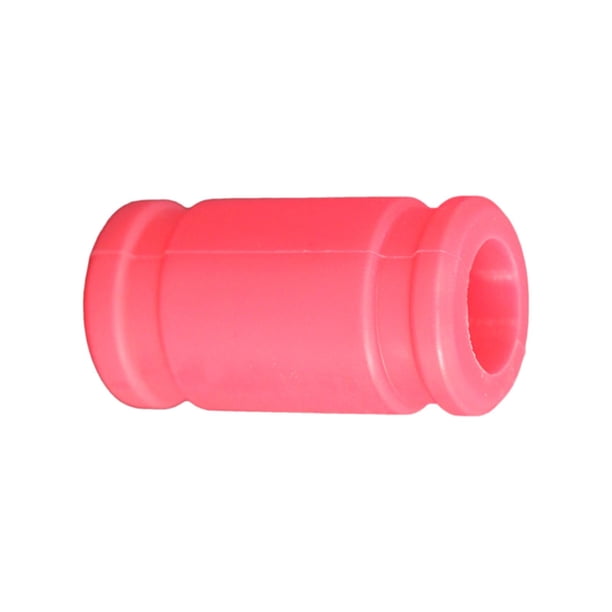 Tubo de extensión para modelo de vehículo RC, tubo de escape para tanque de 1/8, pieza de repuesto duradera para RC rojo