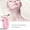 Pink, variant on Skin Rejuvenation Beauty Device For Face And Neck Based Neck Lift On Action LED, Thermal, And Vibration Technologies Lifts And Tightens Sagging Skin For