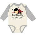 thumbnail image 3 of Inktastic Loved by My Great Grandma Girls Long Sleeve Baby Bodysuit, 3 of 5