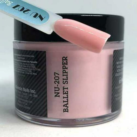 NUGENESIS Manicure Nail Dipping Color Powder 1.5oz/jar - NU207 Ballet Slipper