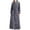 Gray, variant on Womens Robe Long Fleece Bathrobe Warm Waist Belt Super Soft Spa Plush Full Length Bath Robe with Shawl Collar Pockets Womens Winter Pajamas