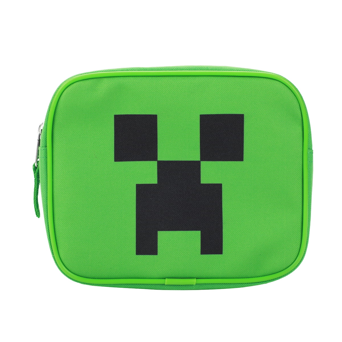 Minecraft Creeper Youth 4-Piece Travel Set-14" Carry-on Duffle Bag and Luggage Tag Set