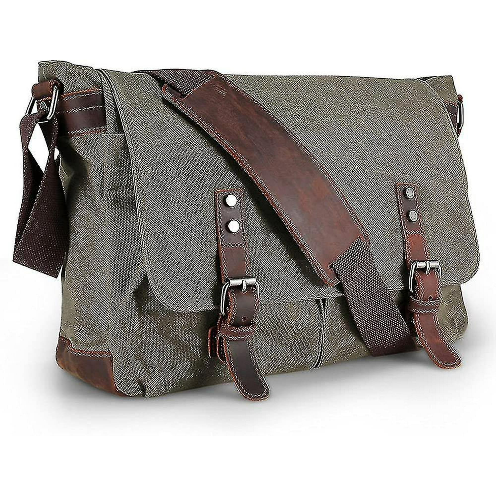 Waterproof Messenger Bag Mens Man Bags Cross Body Canvas Shoulder Bag Satchel Bag Laptop Bag For 15 Inches Large Size Walmart