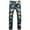 D-Khaki, variant on Jeans for Men Men's Casual Ripped Straight Loose Fit Comfort Jeans Pants Mens Fashion Skinny Jeans Bootcut Ripped Denim Pants, XXL&Blue