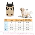 thumbnail image 3 of Mochila transportadora para mascotas, ajustable, frontal, para gatos y perros, ideal para viajes, senderismo, camping, perros pequeños y medianos., 3 of 5