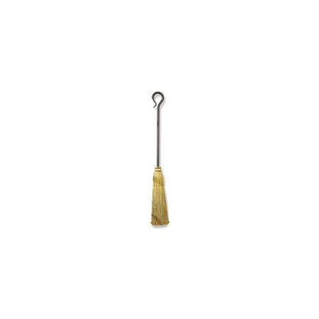 Fireplace Broom W Crook Handle In Iron Finish 30 Inch Walmart Com