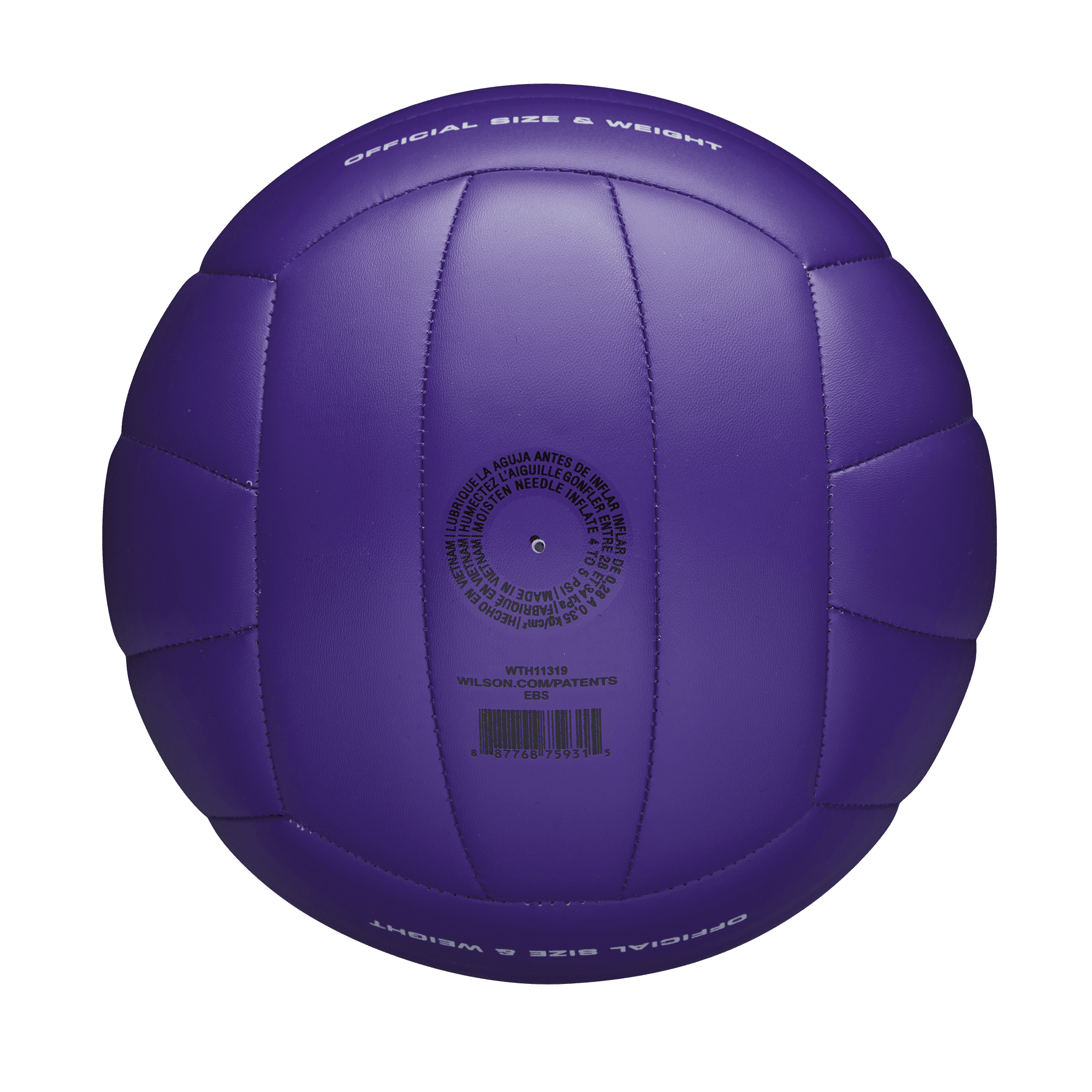 Wilson Soft Play Volleyball Official Size - Purple