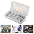 thumbnail image 1 of Threaded Inserts, Rustproof 50Pcs Thread Repair Insert Nut Protective Stainless Steel Corrosion Resistant  for Conversion, 1 of 7