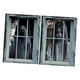 thumbnail image 4 of 2 decoraciones de Halloween para ventanas con cuerda para puertas, póster de portada aterrador para fiestas fantasma femenino, 4 of 9