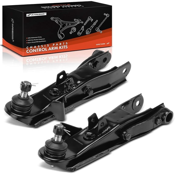 A-Premium 2 x Front Lower Control Arms, with Ball Joint, Compatible with Nissan Frontier 1998-2004