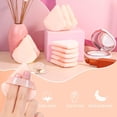 thumbnail image 5 of 20pcs Triangle Powder Puff, Loose Powder Puffs Makeup Puff for Face Powder, Setting Powder Puff for Make Up, Face Puff Pads for Press Powder, Sponge Powder Applicator for Face and Eye (Beige), 5 of 5