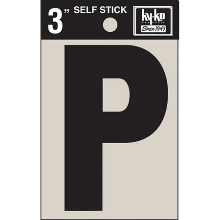 Hy-Ko Sticker House Letter (Set of 10)