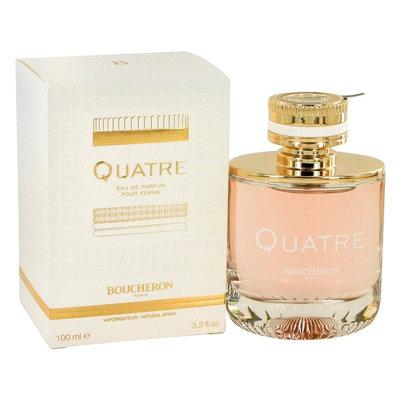 Boucheron Quatre Eau de Parfum, Perfume for Women, 3.3 Oz